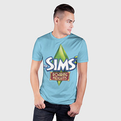 Футболка спортивная мужская The Sims 3: Roaring Heights, цвет: 3D-принт — фото 2
