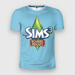 Футболка спортивная мужская The Sims 3: Roaring Heights, цвет: 3D-принт