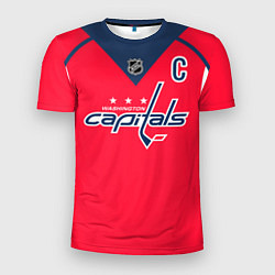 Мужская спорт-футболка Washington Capitals: Ovechkin Red