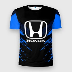 Мужская спорт-футболка Honda: Blue Anger