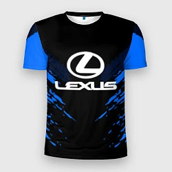 Мужская спорт-футболка Lexus: Blue Anger