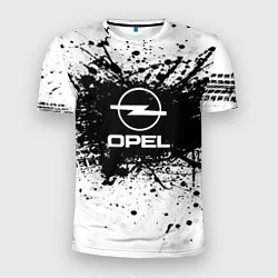Мужская спорт-футболка Opel: Black Spray
