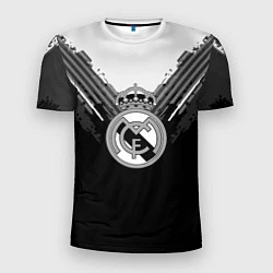 Мужская спорт-футболка FC Real Madrid: Black Style