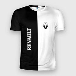 Мужская спорт-футболка Renault: Black & White