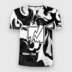 Мужская спорт-футболка Rainbow Six: Black & White