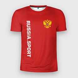 Мужская спорт-футболка Russia Sport