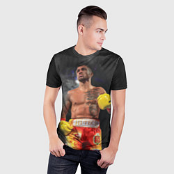 Футболка спортивная мужская Vasyl Lomachenko, цвет: 3D-принт — фото 2