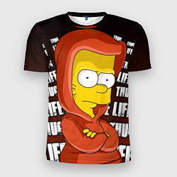 Мужская спорт-футболка Bart: Thug Life