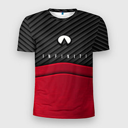 Мужская спорт-футболка Infiniti: Red Carbon
