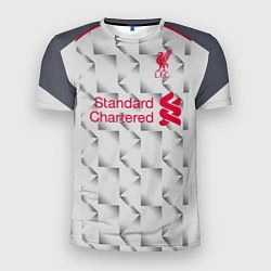 Футболка спортивная мужская FC Liverpool Alt 18-19, цвет: 3D-принт