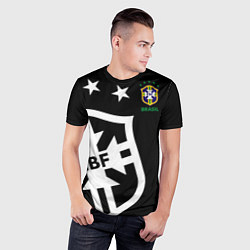 Футболка спортивная мужская Brazil Team: Exclusive, цвет: 3D-принт — фото 2