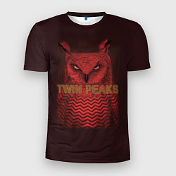 Футболка спортивная мужская Twin Peaks: Red Owl, цвет: 3D-принт