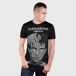 Футболка спортивная мужская XXXTentacion: 1998-2018, цвет: 3D-принт — фото 2