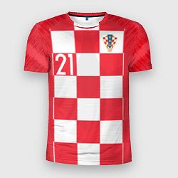 Футболка спортивная мужская Domagoj Home WC 2018, цвет: 3D-принт