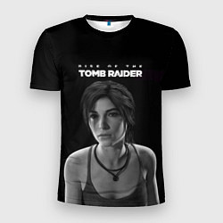 Мужская спорт-футболка Rise if The Tomb Raider