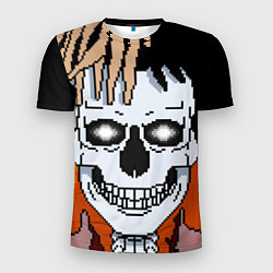 Футболка спортивная мужская XXXtentacion Skull, цвет: 3D-принт