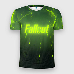 Мужская спорт-футболка Fallout: Radiation Storm