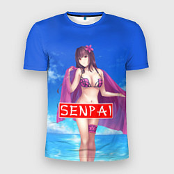 Мужская спорт-футболка Senpai: Summer Girl