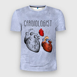 Мужская спорт-футболка Cardiologist
