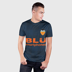 Футболка спортивная мужская FC Valencia: Away 2018, цвет: 3D-принт — фото 2