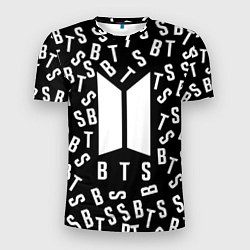 Футболка спортивная мужская BTS: Black Style, цвет: 3D-принт