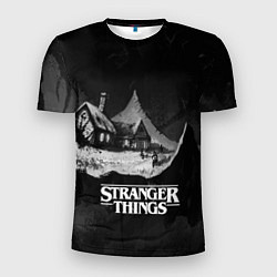 Мужская спорт-футболка Stranger Things: Black Hut