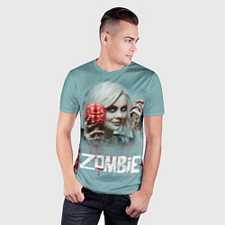 Футболка спортивная мужская I Zombie, цвет: 3D-принт — фото 2