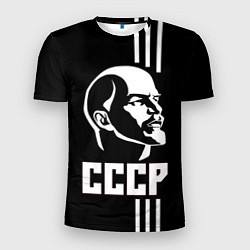 Мужская спорт-футболка СССР Ленин