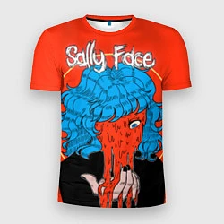 Футболка спортивная мужская Sally Face: Bloody Horror, цвет: 3D-принт