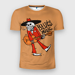 Мужская спорт-футболка Blues Music