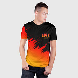 Футболка спортивная мужская Apex Sprite, цвет: 3D-принт — фото 2