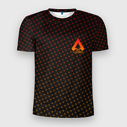 Мужская спорт-футболка Apex Legends: Orange Dotted