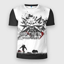 Мужская спорт-футболка The Witcher 3: Wild Hunt