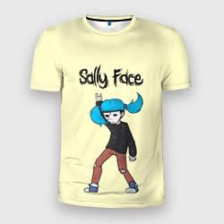 Футболка спортивная мужская Sally Face: Rock You, цвет: 3D-принт