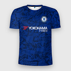 Мужская спорт-футболка Chelsea home 19-20