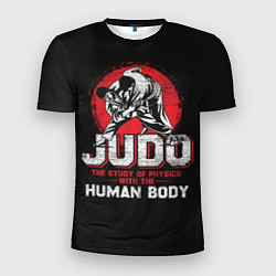Футболка спортивная мужская Judo: Human Body, цвет: 3D-принт