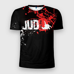 Футболка спортивная мужская Judo Blood, цвет: 3D-принт
