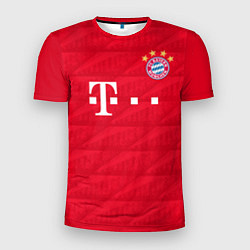 Мужская спорт-футболка FC Bayern: Lewandowski Home 19-20