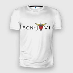 Футболка спортивная мужская Bon Jovi, цвет: 3D-принт