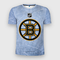 Футболка спортивная мужская Boston Bruins: Hot Ice, цвет: 3D-принт