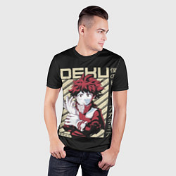 Футболка спортивная мужская Deku - My Hero Academia, цвет: 3D-принт — фото 2