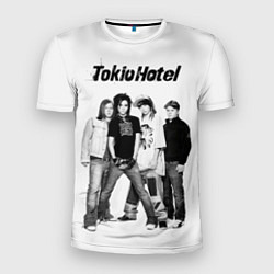 Мужская спорт-футболка Tokio Hotel pop rock band