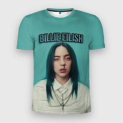 Футболка спортивная мужская BILLIE EILISH, цвет: 3D-принт