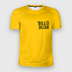 Футболка спортивная мужская BILLIE EILISH: Reverse, цвет: 3D-принт