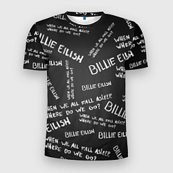 Мужская спорт-футболка BILLIE EILISH: Where Do We Go