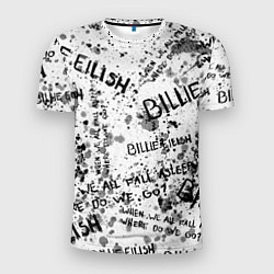 Мужская спорт-футболка BILLIE EILISH: Where Do We Go