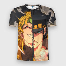 Футболка спортивная мужская Dio Brando x Jotaro, цвет: 3D-принт