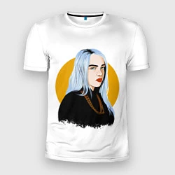 Футболка спортивная мужская Billie Eilish, цвет: 3D-принт