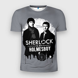 Мужская спорт-футболка Sherlock Holmesboy