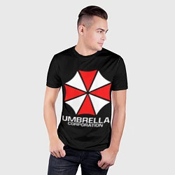 Футболка спортивная мужская UMBRELLA CORP, цвет: 3D-принт — фото 2